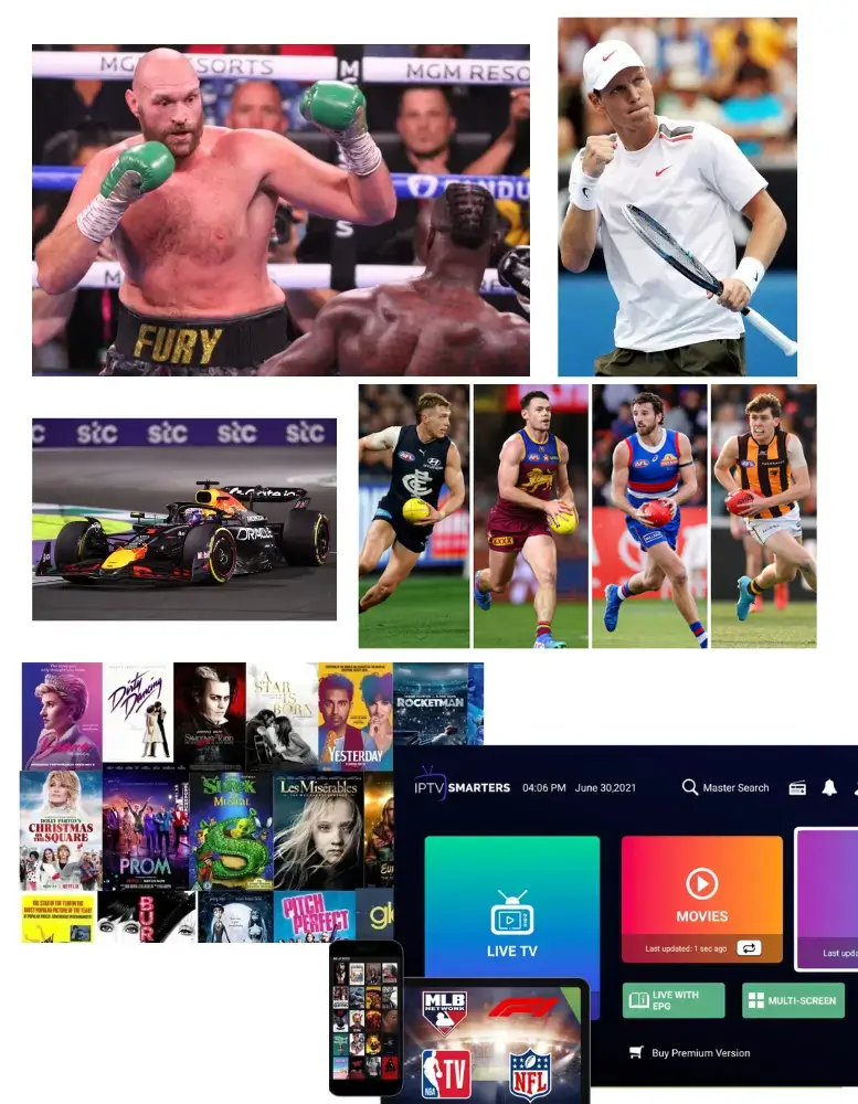 IPTV on phone and TV